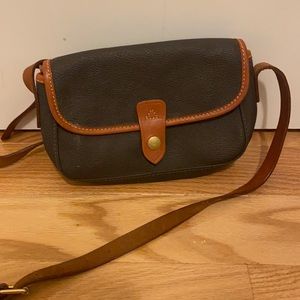 Dark brown crossbody purse